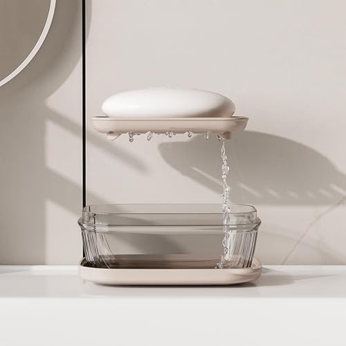 Travel Soap Case with Leakproof Lid and Drainage