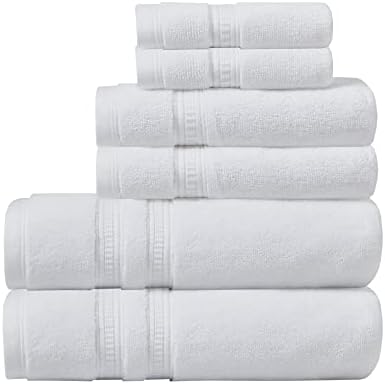 Beautyrest Plume 100 Cotton Bath Towel Set 6 Piece