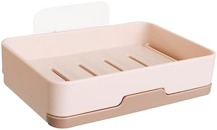 WESIEVYA Wall-Mounted Soap Dish Khaki