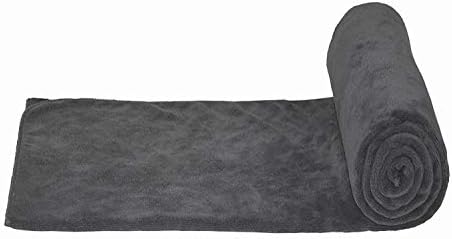 MYLSMPLE Microfiber Bath Towel Extra Large Grey