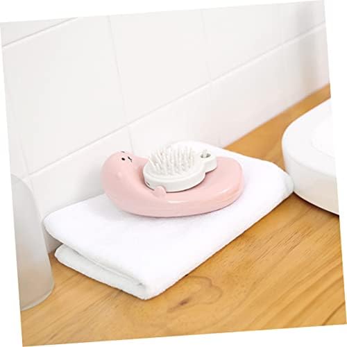 Luxshiny Heart Shaped Soap Drainer Holder
