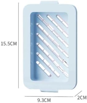 Anti-Slip Ceramic Soap Holder with Drainage for Home
