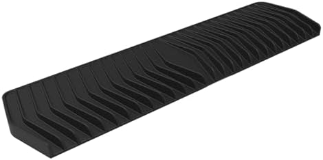 Flexible Silicone Soap Dish with Waterfall Drainage and Non-Slip Design