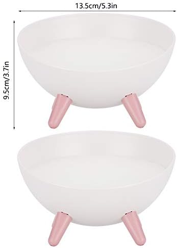 Atyhao Soap Dish with Drainage and Anti-Slip Design