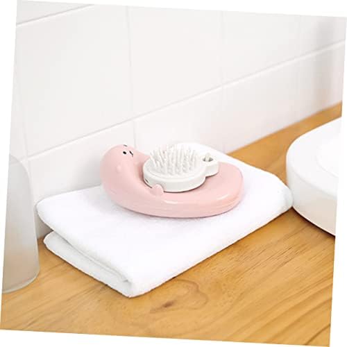 Anneome Round Soap Dish Drainer for Bathroom and Travel