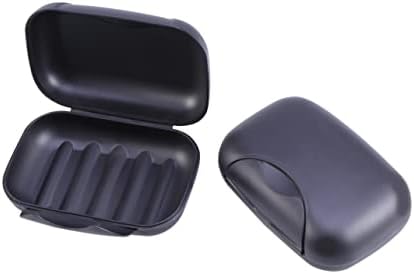 OUNONA Portable Leakproof Soap Dish with Lock for Travel Camping