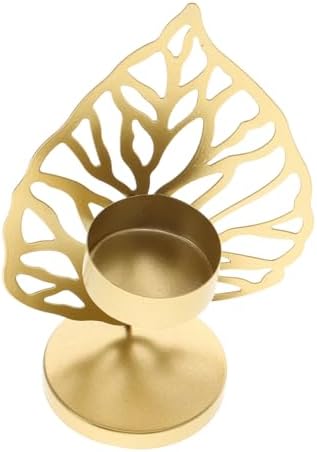 Alipis Vintage Snowflake Candleholder for Christmas