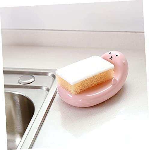 Alipis Heart Shaped Soap Dish Drainer for Travel Gym