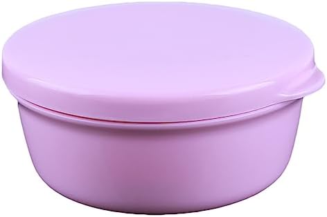 Portable Soap Dish with Lid for Travel and Home Use Pink