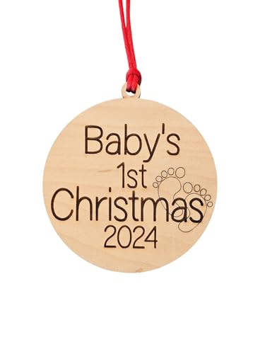 Glimmer Designs Babys 1st Christmas Ornament 2024 1