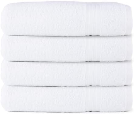 Textila Bath Towels - 27x54 Inch Pack of 4