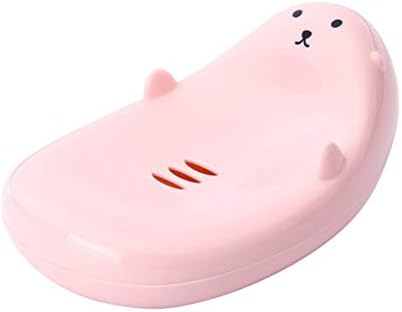 Cabilock Round Soap Dish Holder for Bathroom 1