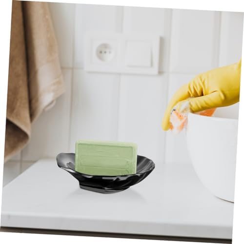 ABOOFAN 2pcs Elegant Sturdy Plastic Soap Dish Set