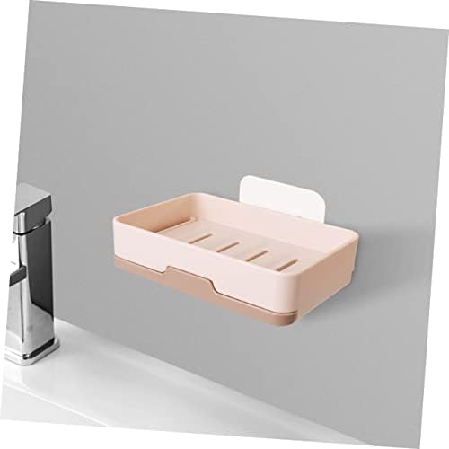 WESIEVYA Wall-Mounted Soap Dish Khaki
