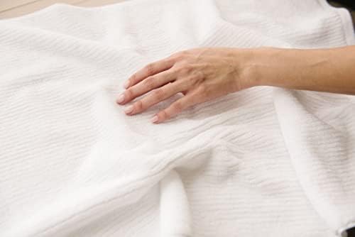 Cozy Earth Ribbed Bath Towel Set 2 Pack