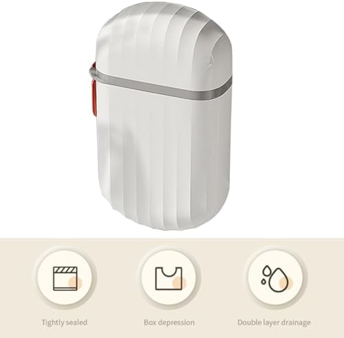 Loyliawa Soap Dishes with Drainage and Lock Design