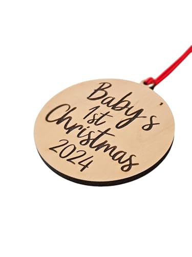 Glimmer Designs Babys 1st Christmas Ornament 2024