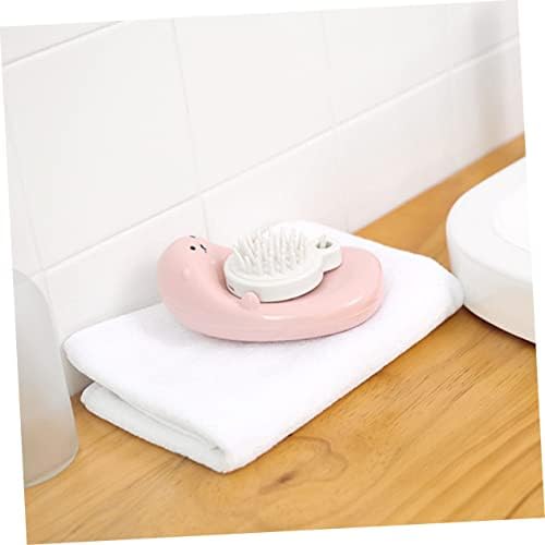 WOONEKY Heart Shaped Soap Dish Holder for Bathroom