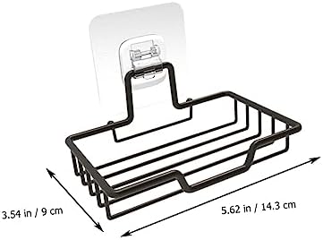 Stainless Steel Bathroom Shelf with Adhesive Mount