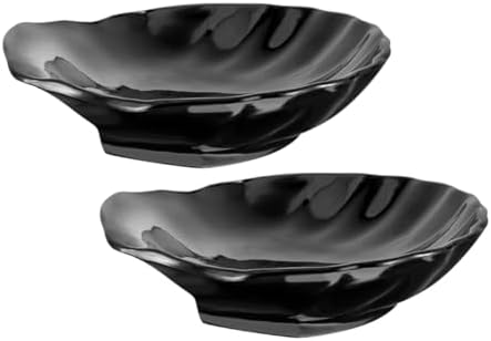 LIFKOME 2Pcs Shell Soap Dish Elegant Organizer