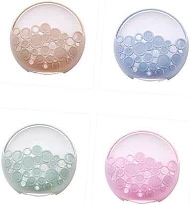 Housoutil Suction Cup Soap Dish Bar Holder Wall Mounted No Drill Heavy Duty