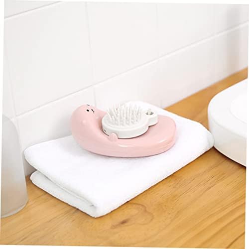LIFKOME Heart Shaped Soap Dish Drainer Holder for Travel and Bathroom Use