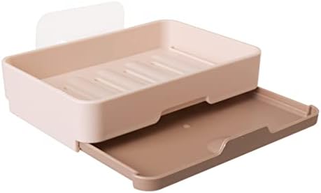TOPBATHY Leakproof Drainable Soap Holder for Bathroom Kitchen Counter