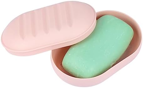 Zerodeko 8-Pack Travel Soap Holder Plastic Case