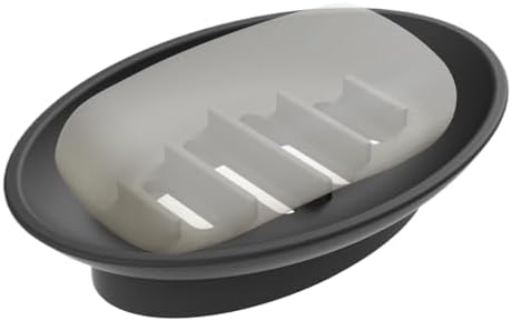 Waterproof Soap Dish Holder - Sturdy Silicone Tray