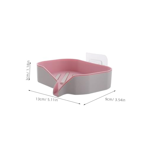 Beatifufu Bathroom Soap Holder with Drainage and Hooks