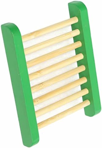 Acofuns Portable Shower Soap Wood Dish Tray Holder
