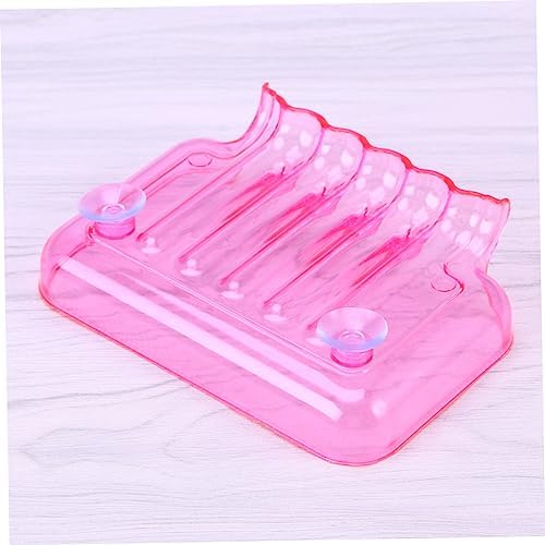 PRETYZOOM Non-Slip Suction Soap Dish for Bathroom Kitchen Shower Wall Mount