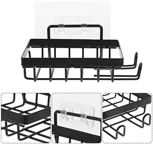 Alipis Wall-mounted Soap Holder Bar Dish for Shower and Kitchen
