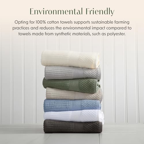 Springtree Home 100 Cotton 6-Piece Bath Towel Set