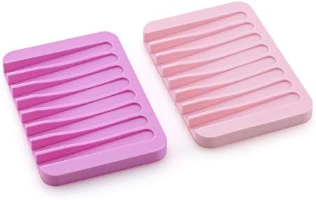 Urbanstrive Flexible Silicone Soap Dish - Pink