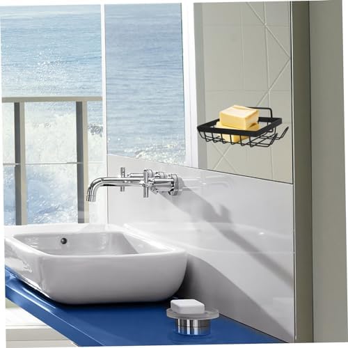 PRETYZOOM Wall Mounted Soap Holder Suction