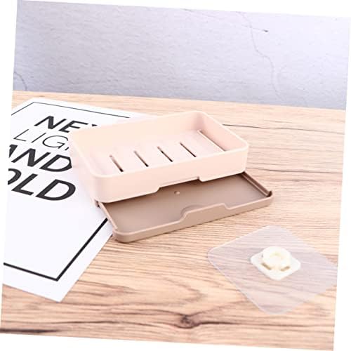 Amosfun Wall-Mounted Drain Proof Soap Dish Holder