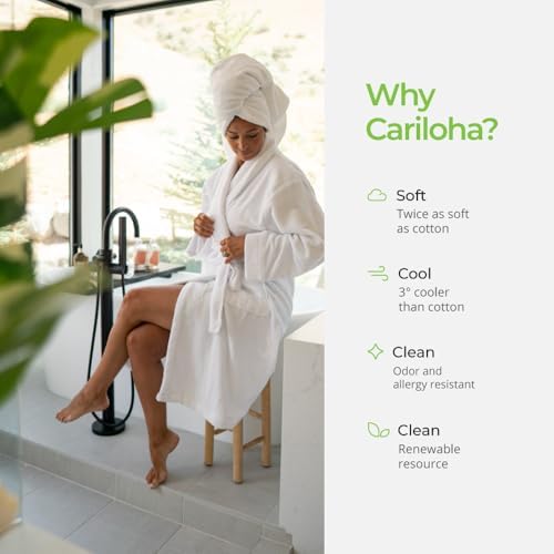 Cariloha Bath Towel Blush 28x54 Turkish Cotton Viscose Blend 1