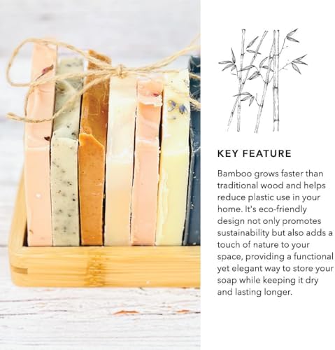Pretty Farm Girl Soap Dish Durable Natural Wood Design