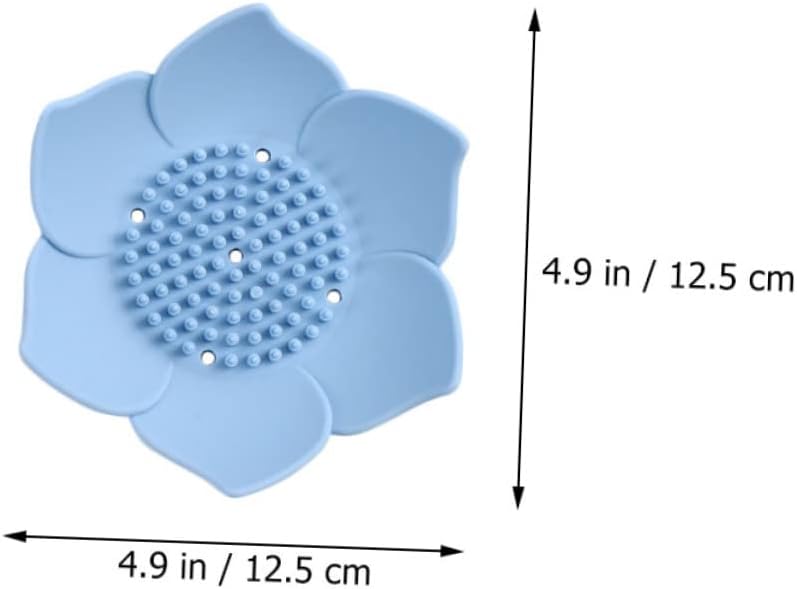 MAGICLULU 2 Pcs Silicone Soap Dish Holder for Shower Wall
