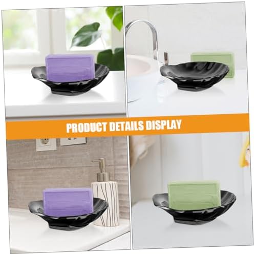 Unomor Shell Shaped Soap Dish Holder 2pcs