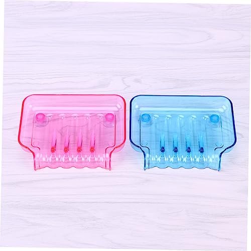 Bathroom Waterfall Soap Dish with Two Suckers