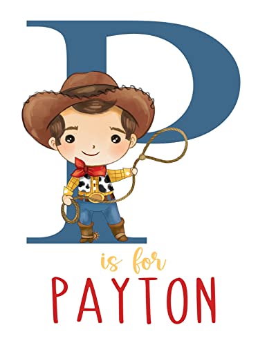 Watercolor Woody Toy Story Personalized Print 1