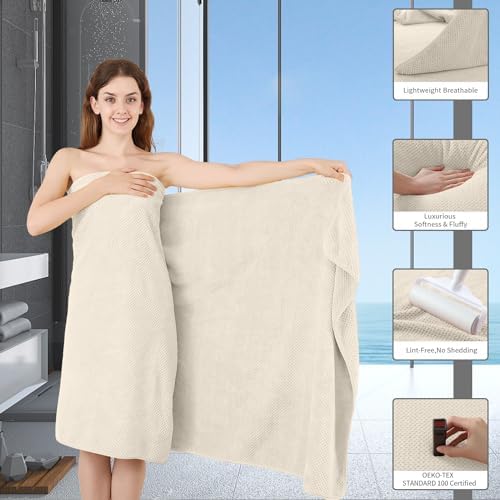 MAGGEA 8 Piece Premium Bathroom Towel Set 1