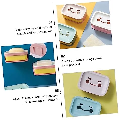 Zerodeko Modern Wall-Mounted Soap Dish Double Layer Bathroom Storage Holder