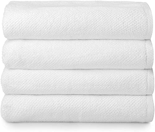 Simpli-Magic 79448 Popcorn Textured Bath Towels 4 Pack
