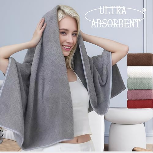 XJEXUEIZ Premium Microfiber Bath Towel