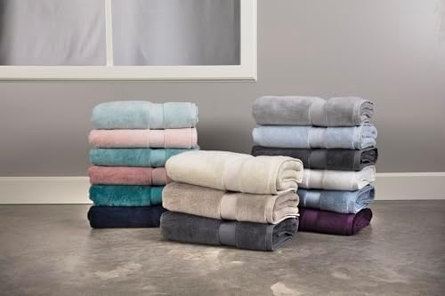 Loft Egyptian Cotton Bath Towel Set 4 Pack Dark Grey