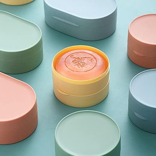 1PCS Travel Soap Box Durable Waterproof Holder with Lid