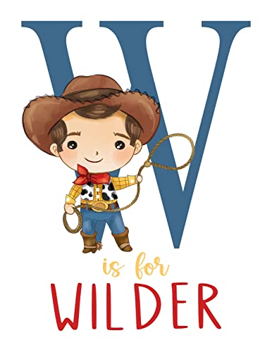 Watercolor Woody Toy Story Personalized Print 1